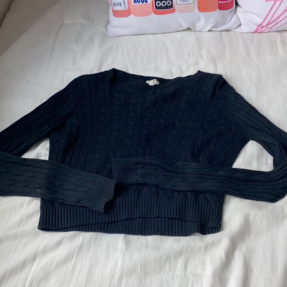 Garage Cropped Sweater